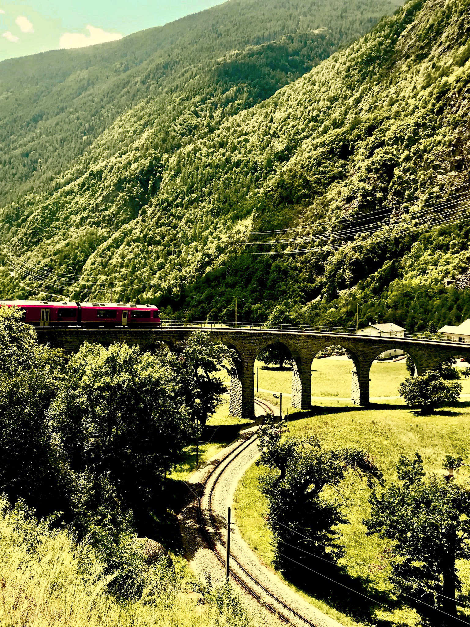 Szwajcaria pociągiem - Bernina Express