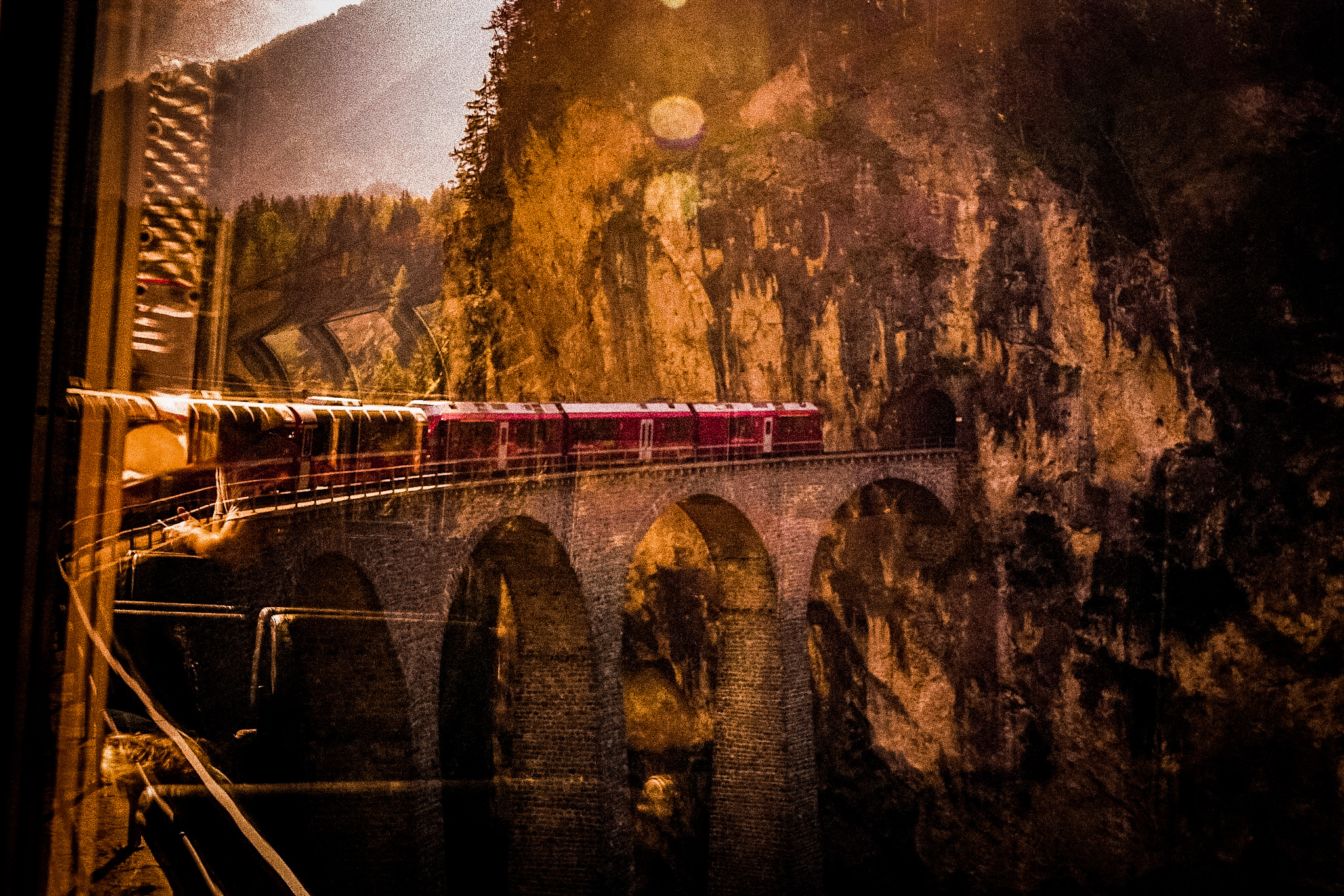 Szwajcaria pociągiem - Bernina Express